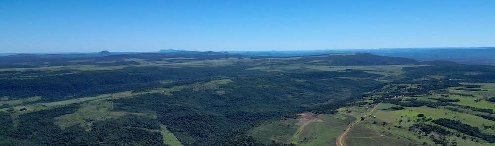 Roman Esco in Paraguay | Luftaufnahme der eindrucksvollen Landschaft Paraguays.